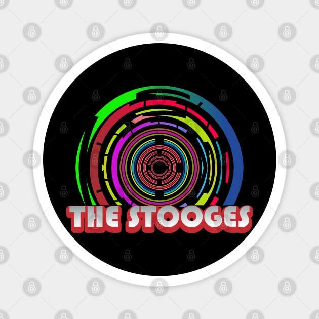 Minimalist Vinyl // The Stooges Magnet by CreatenewARTees